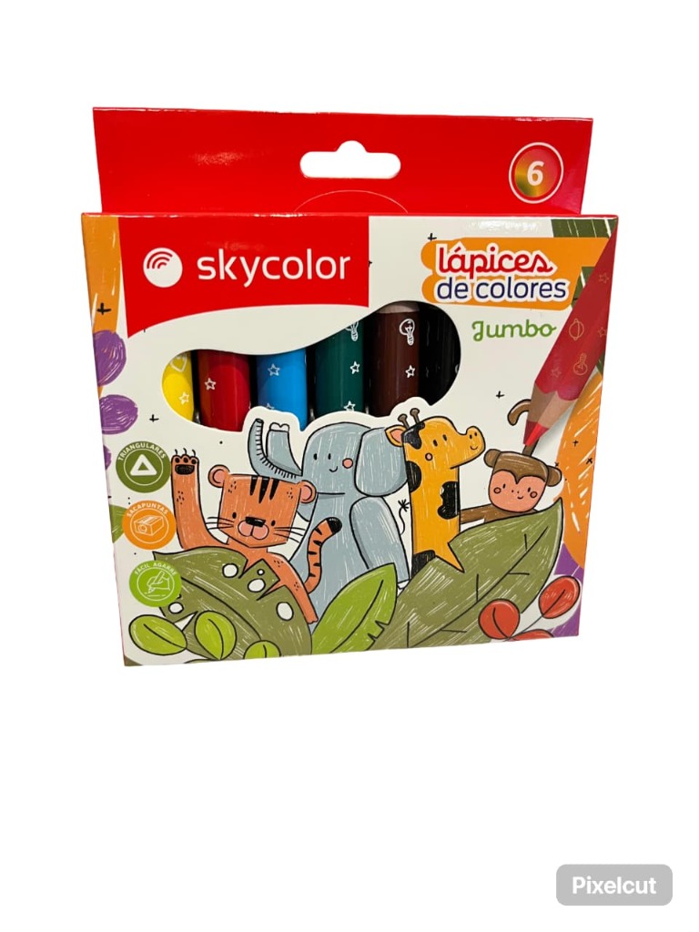 LAP.COLORESx6u.JUMBO SKYCOLOR